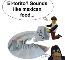 El Torito is not mexican food, it is the bootable CD-Rom specification
